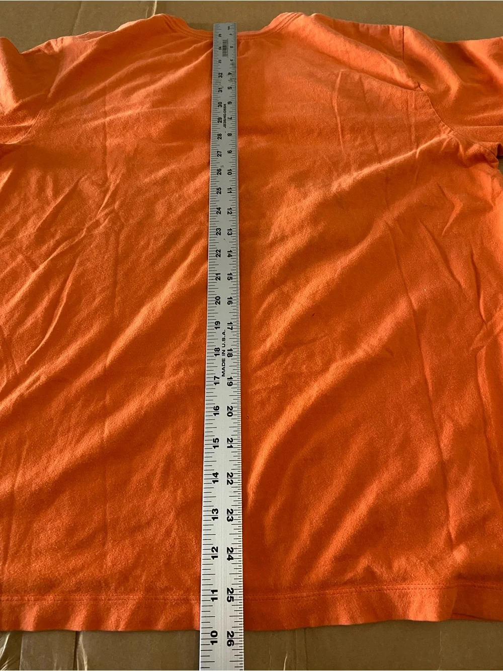 Air Jordan Jumpman t-shirt Graphic Orange Men’s Size Large